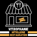 Vitrophanie pour bar, restaurant et hôtel