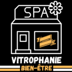 Vitrophanie Vitrine Institut de Beauté, Spa, Centre de bien-être